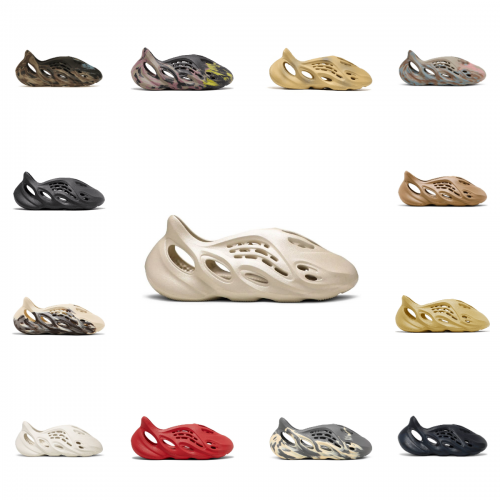 Adidas Yeezy Foam Runner Chunky Sneakers Multicolor