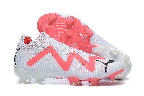 Puma Future 7 Match professional Football Boots White and Pink