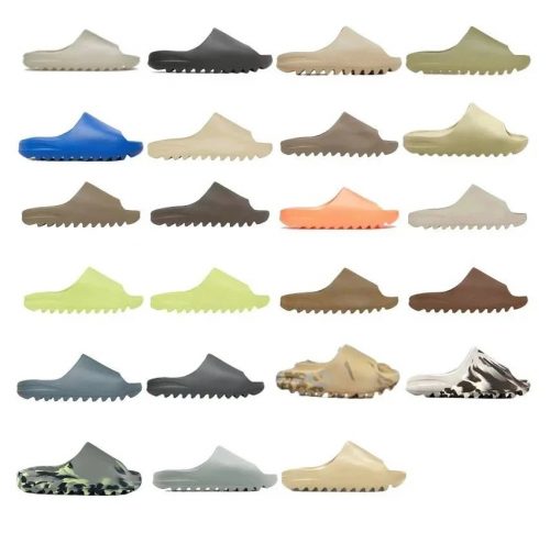 Adidas Yeezy Slide Chunky Foam Slides Multicolor