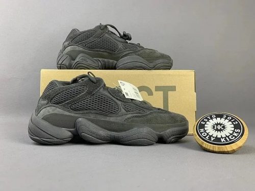 Adidas Yeezy 500 Utility Black Chunky Sneakers Black