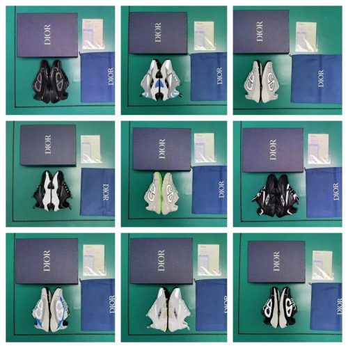 Dior B30 Chunky Sneakers Multicolor