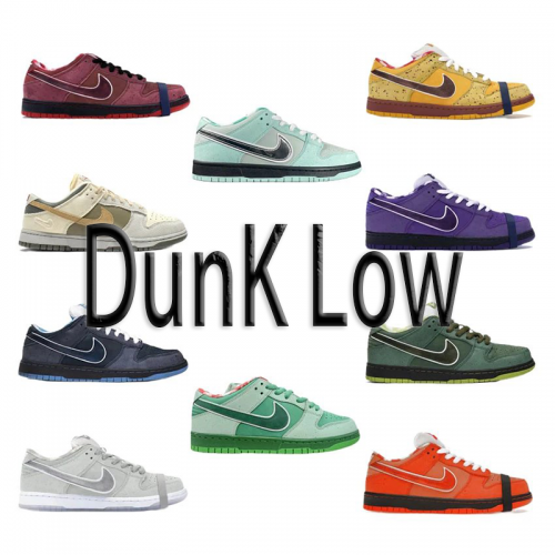 Nike Dunk Low Chunky Retro Sneakers Multicolor