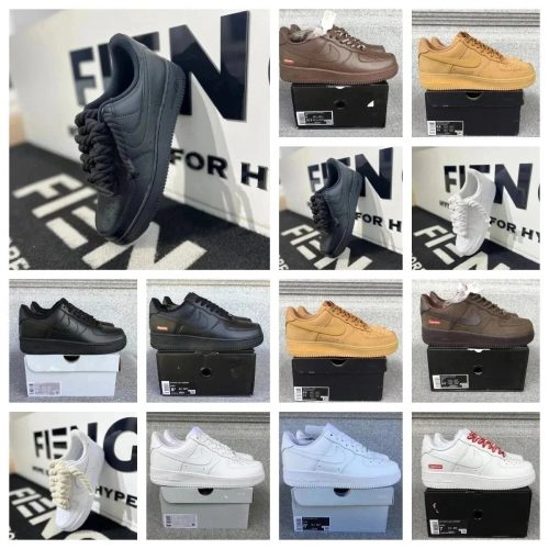 Nike Air Force 1 Low Chunky Lace Sneakers Multicolor