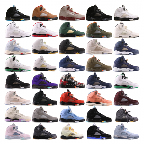 Jordan Air Jordan 5 Retro iconic basketball sneakers Multicolor