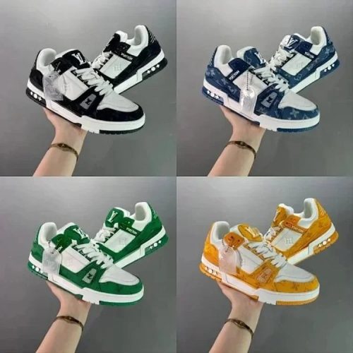 Louis Vuitton LV Trainer Sneaker Chunky Low Top Sneakers Multicolor