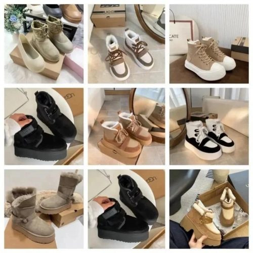 UGG Platform Boots and Sneakers Chunky Winter Boots Multicolor