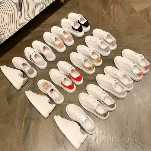 Alexander McQueen AMQ Oversized Chunky Sneakers White