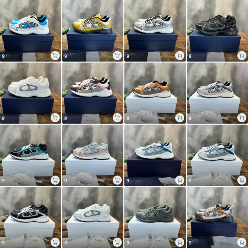 Dior B30 Chunky Sneakers Multicolor