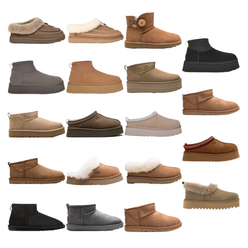 UGG Classic Ultra Mini and Tasman Suede Platform Boots and Slippers Multicolor