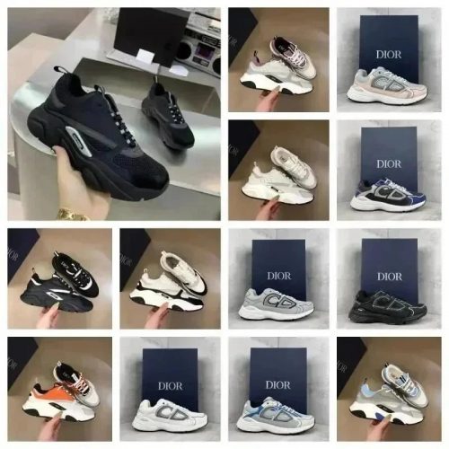 Dior B30 Chunky Mesh Sneakers Multicolor