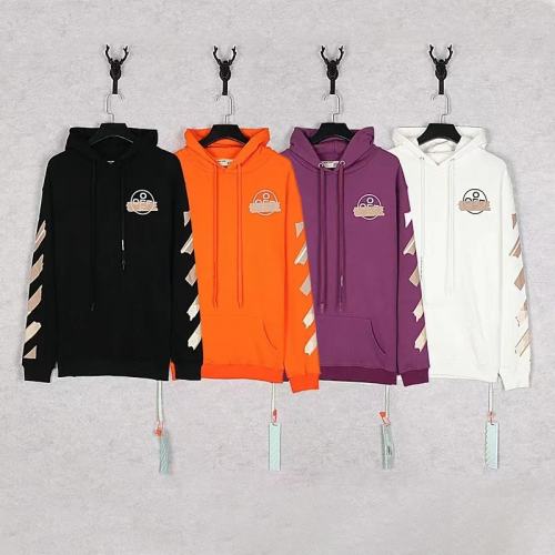 Off-White Tape Arrows Streetwear Hoodie Multicolor
