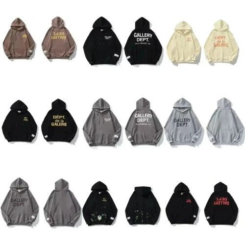 Gallery Dept. Graphic Print Oversized Hoodie Multicolor
