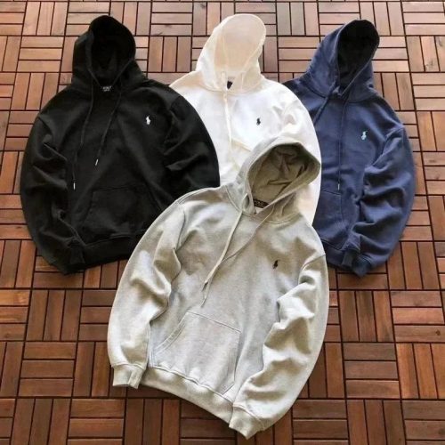 Ralph Lauren Pony Embroidery Casual Hoodie Multicolor