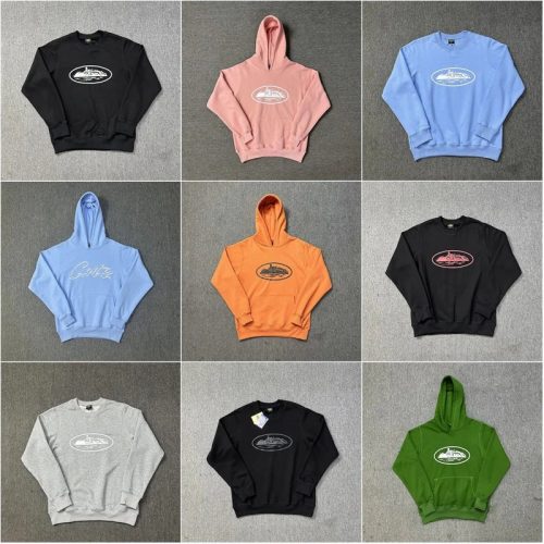Corteiz CRTZ Alcatraz Graphic Streetwear Hoodie and Sweatshirt Multicolor