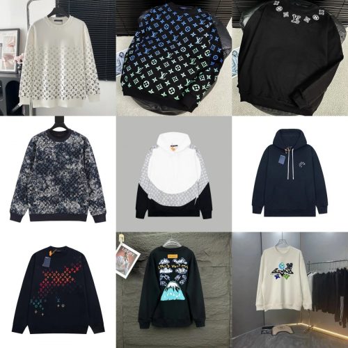 Louis Vuitton LV Monogram Graphic Cotton Sweatshirt Multicolor