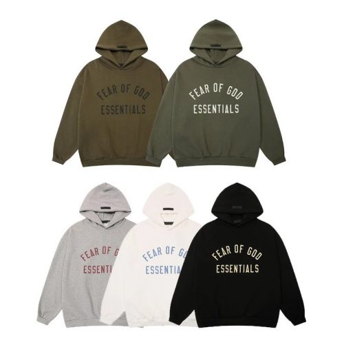Fear of God Essentials Essentials Graphic Pullover Hoodie Streetwear Multicolor