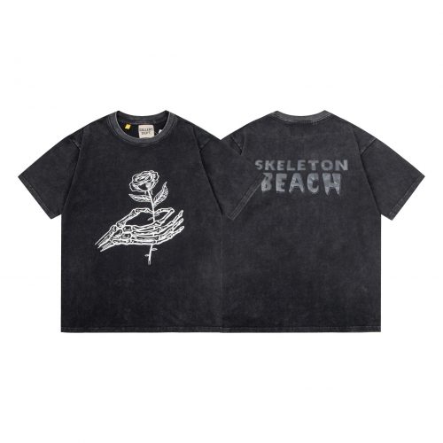 Gallery Dept. Skeleton Beach Graphic Tee T-Shirt Black