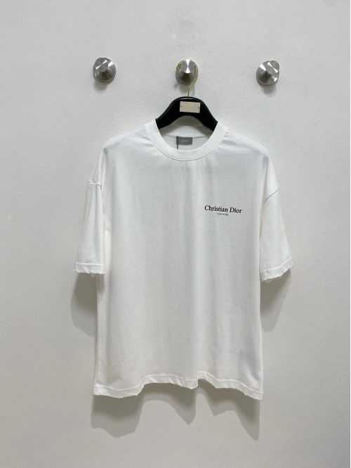 Christian Dior Couture Oversized Cotton T-Shirt White