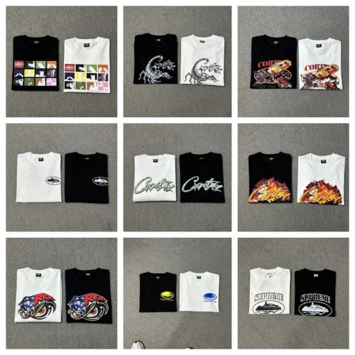 Corteiz Graphic Print Streetwear T-Shirt Multicolor