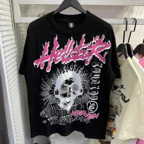 Hellstar This What Heaven Sounds Like Graphic Tee T-Shirt Black