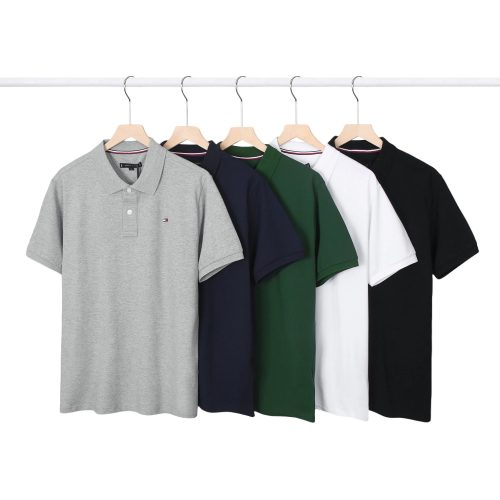 Tommy Hilfiger TH Classic Fit Cotton Polo Shirt Multicolor