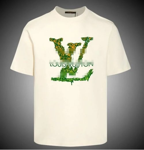 Louis Vuitton LV Monogram Graphic Cotton T-Shirt White