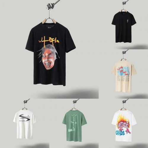Travis Scott Utopia and Cactus Jack Graphic Tee Collection Multicolor
