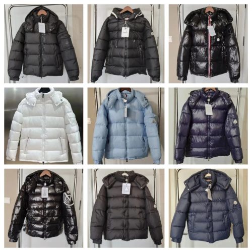 Moncler Maya Puffer Down Jacket Multicolor