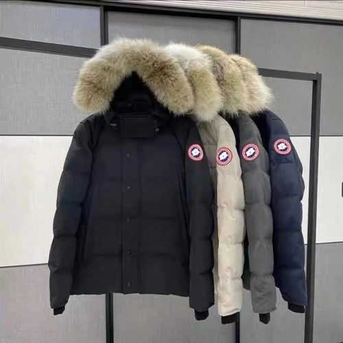 Canada Goose Wyndham Parka Fur Hooded Down Jacket Multicolor