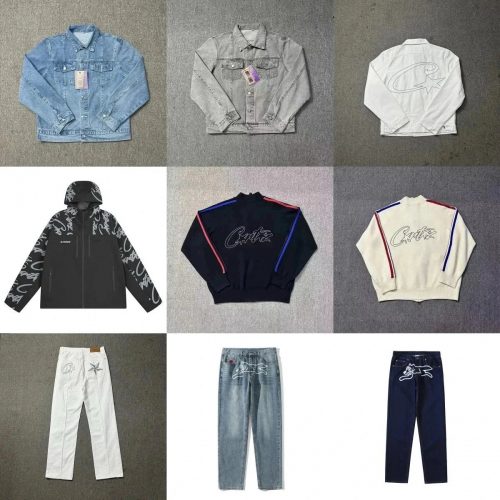 Corteiz CRTZ Streetwear Collection Jackets Pants and Sweaters Multicolor