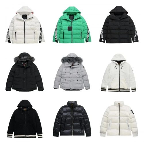 Moose Knuckles Puffer and Parka Winter Jacket Collection Multicolor