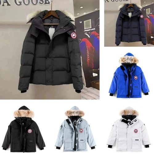Canada Goose Expedition Parka Warm Down Jacket Black