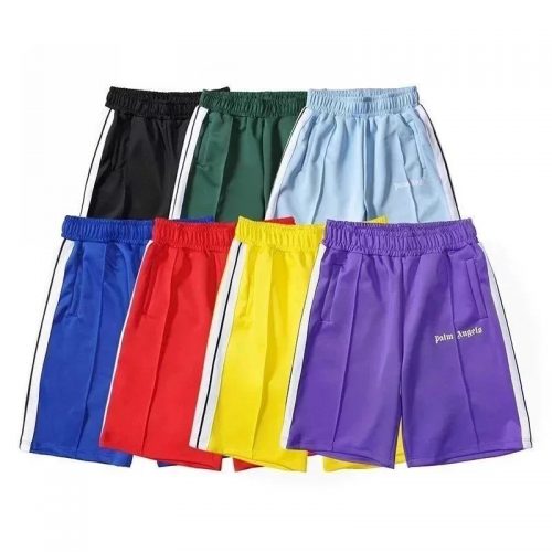 Palm Angels Track Shorts Casual Athletic Shorts Multicolor