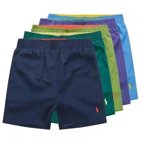 Ralph Lauren Pony Embroidery Casual Swim Shorts Multicolor