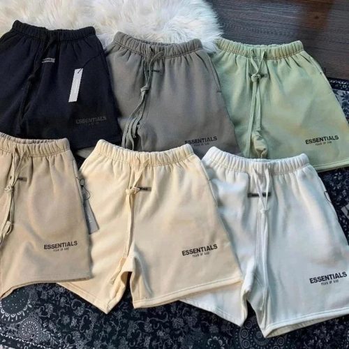 Fear of God FOG Essentials Casual Cotton Sweat Shorts Multicolor