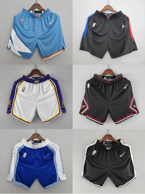 Nike NBA Swingman Basketball Shorts Mesh Athletic Multicolor