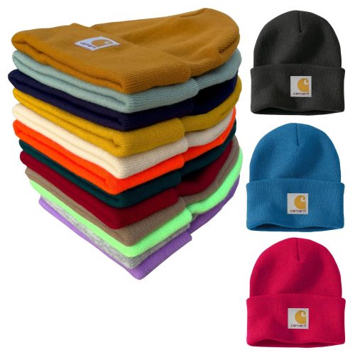 Carhartt Acrylic Watch Hat Knit Beanie Multicolor