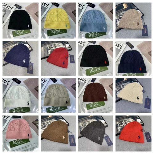 Polo Ralph Lauren Polo Cable Knit Beanie Winter Hat Multicolor