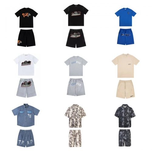 Trapstar Summer Collection Graphic Streetwear Matching Set Multicolor