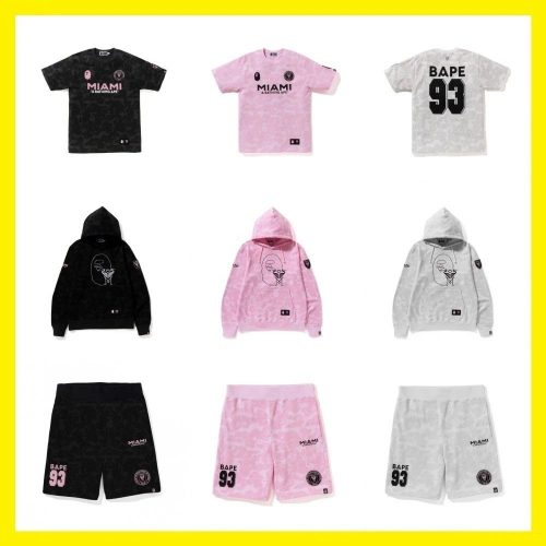 A Bathing Ape BAPE Miami Collection Streetwear Apparel Multicolor