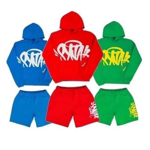 Syna World Syna Graffiti Print Streetwear Matching Set Multicolor