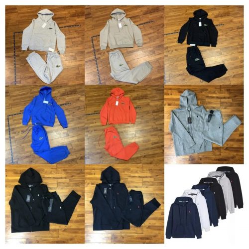 Lacoste Classic Fleece Casual Tracksuit Set Multicolor