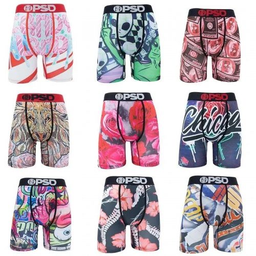 PSD Graphic Print Boxer Briefs Multi-Pack Multicolor