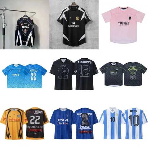 Trapstar Graphic Jersey Collection Casual T-Shirts Multicolor