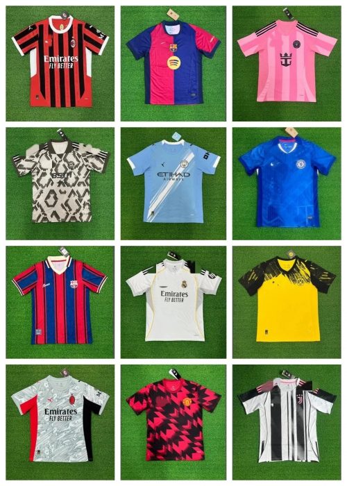 Puma AC Milan Home Jersey 2023 Football Jersey Red and Black