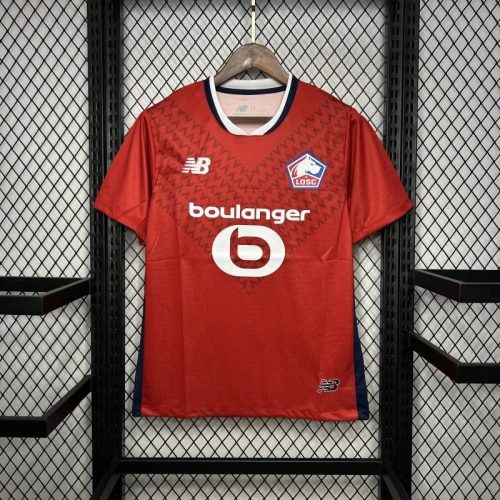 New Balance LOSC Lille 2023-24 Soccer Jersey Red