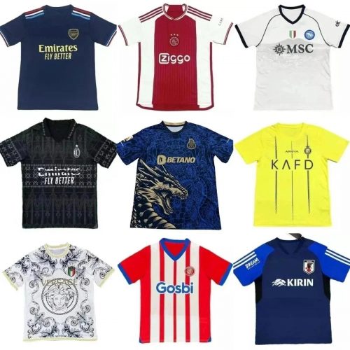 Design Football Jersey Collection Graphic Sporty Jersey Multicolor