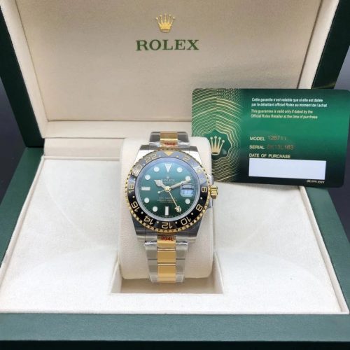 Rolex GMT-Master II 126711 Luxury Watch Two-Tone Gold and Black