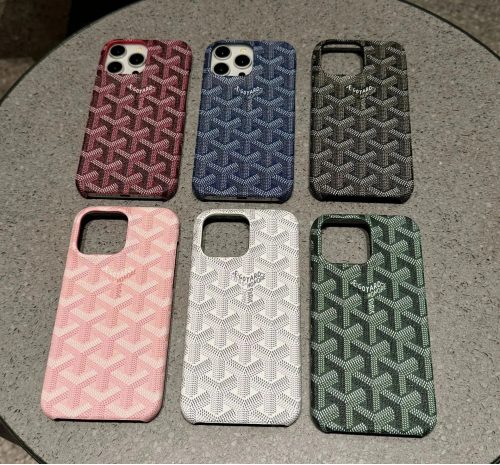 Goyard Goyardine Canvas Phone Case Protective Cover Multicolor