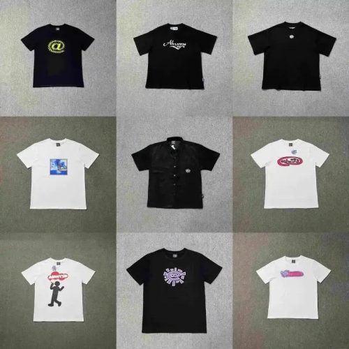 Design Graphic Print Streetwear T-Shirt Multicolor